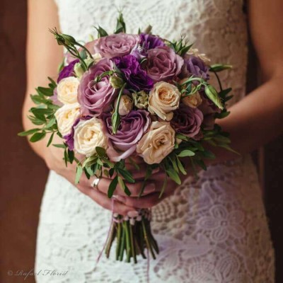 Bouquet de la mariée Lavende